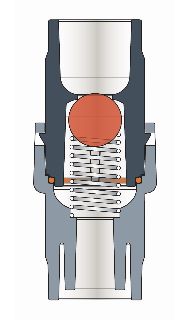 HVAC Air Trap HVAC Condensate Trap DMS-Series - Negative and/or Positive Pressure Waterless Trap